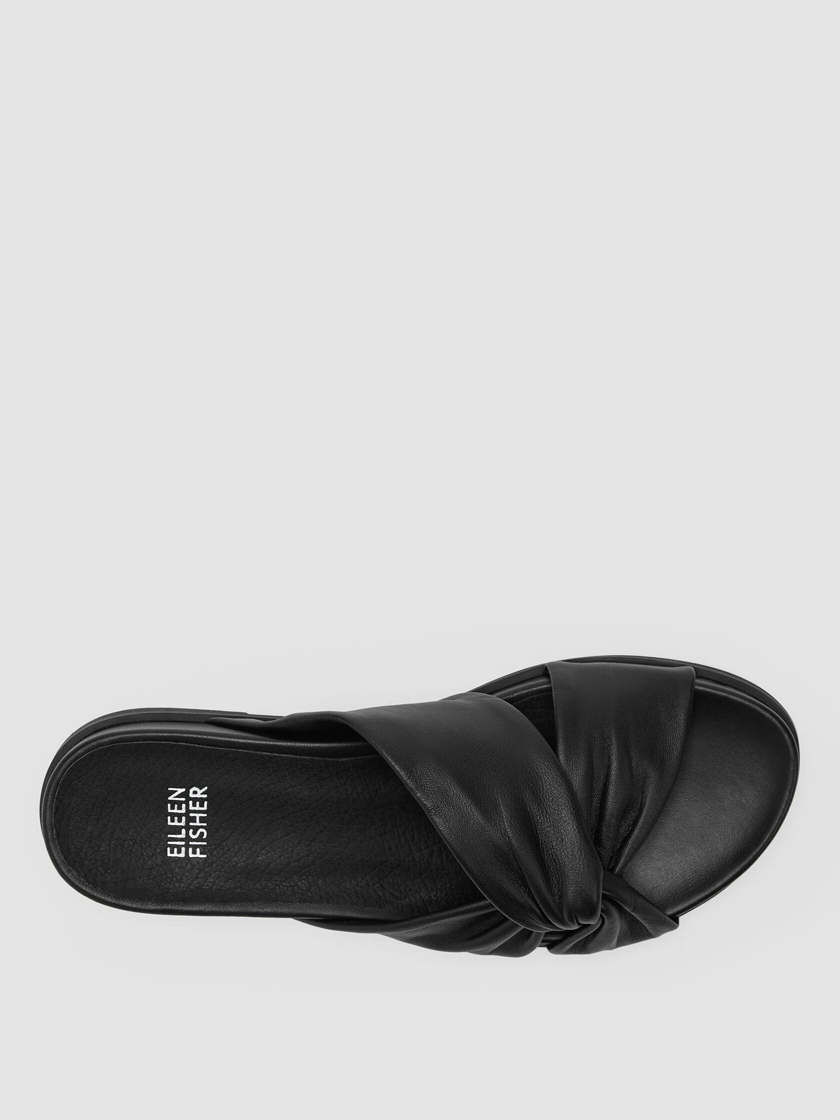 Dello Nappa Leather Wedge Sandal