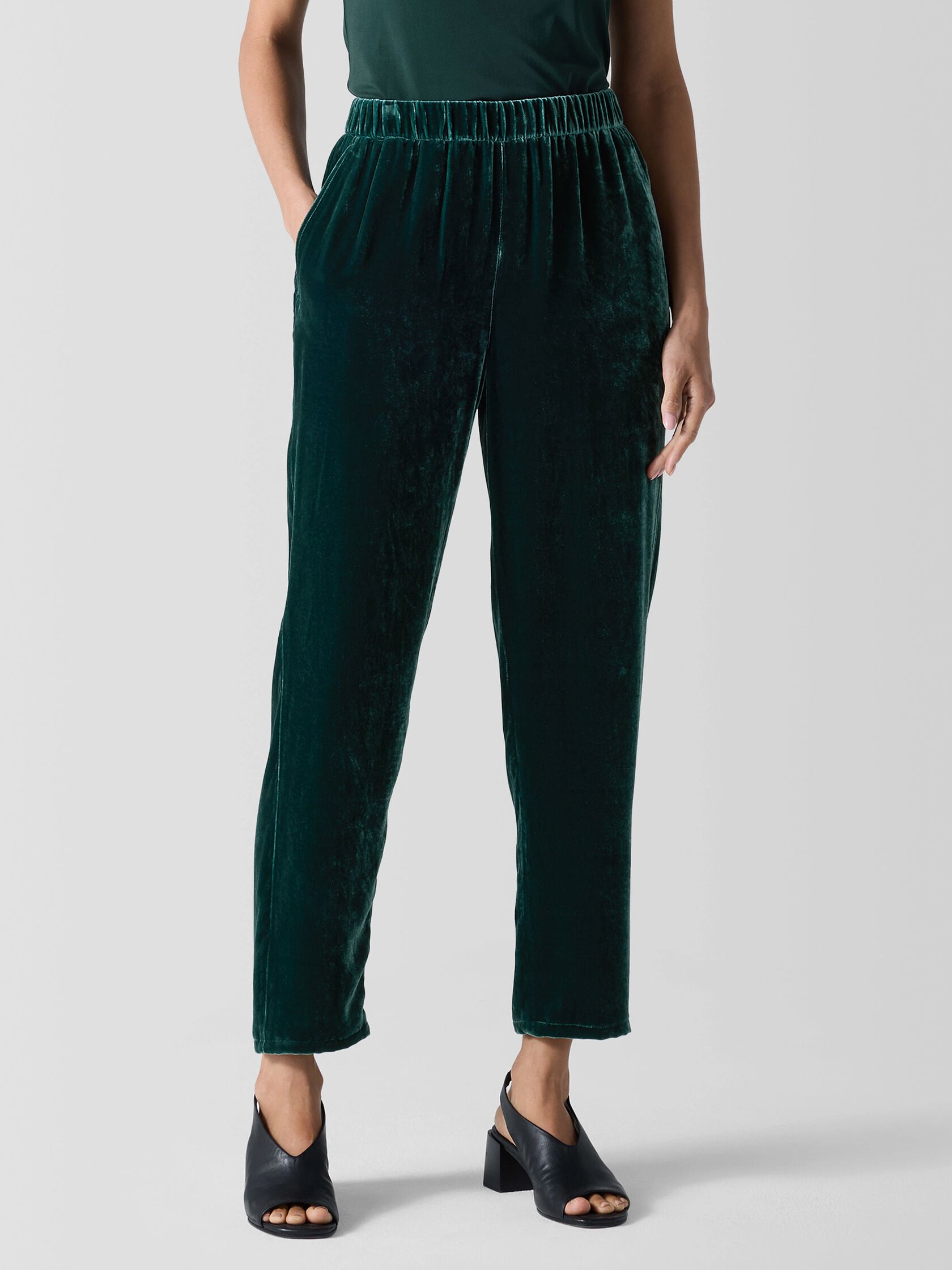 Velvet Tapered Pant