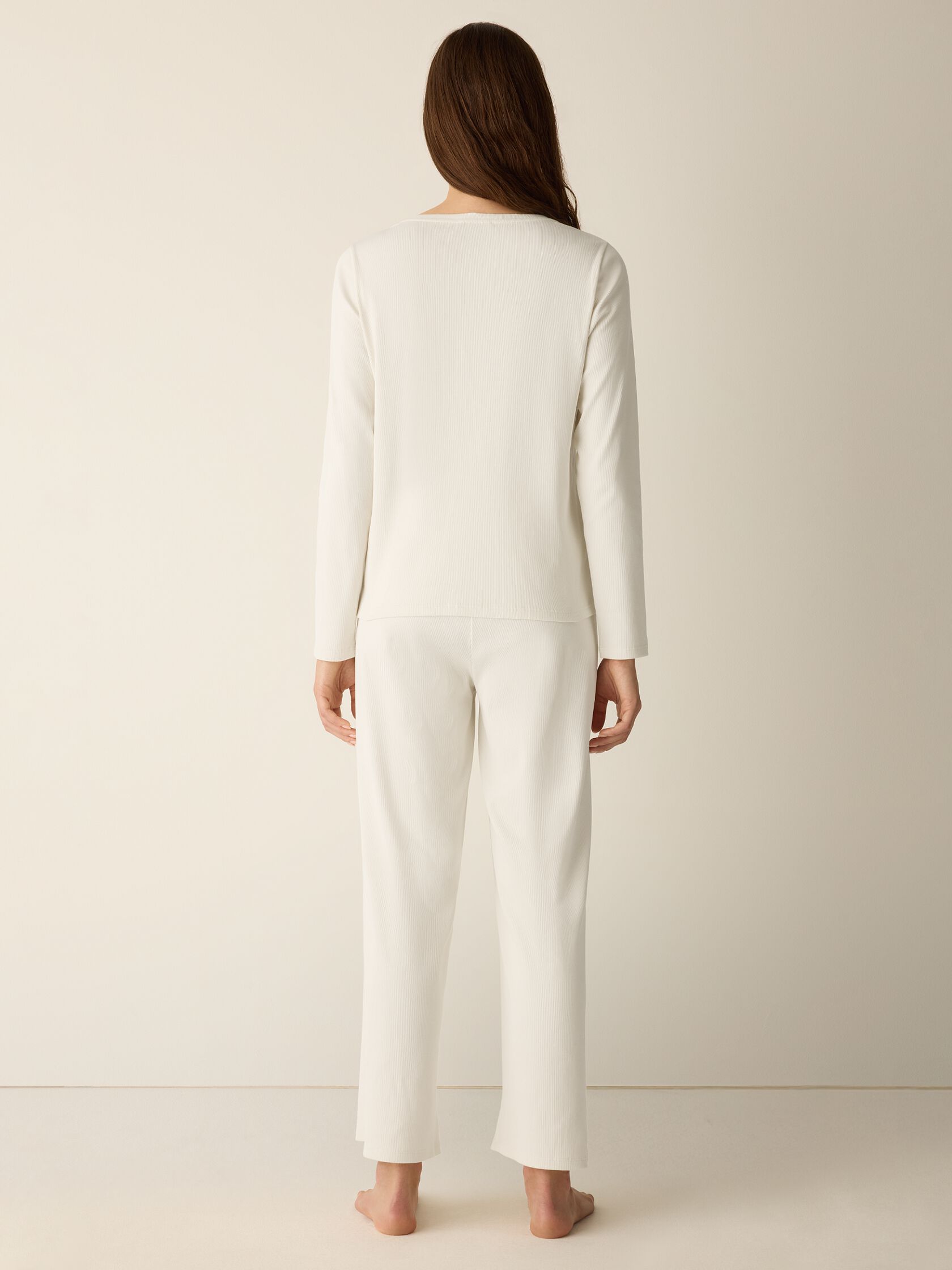 Organic Cotton Rib Sleep Set