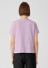 Organic Cotton Slub V-Neck Tee