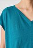 Organic Linen Jersey V-Neck Tee
