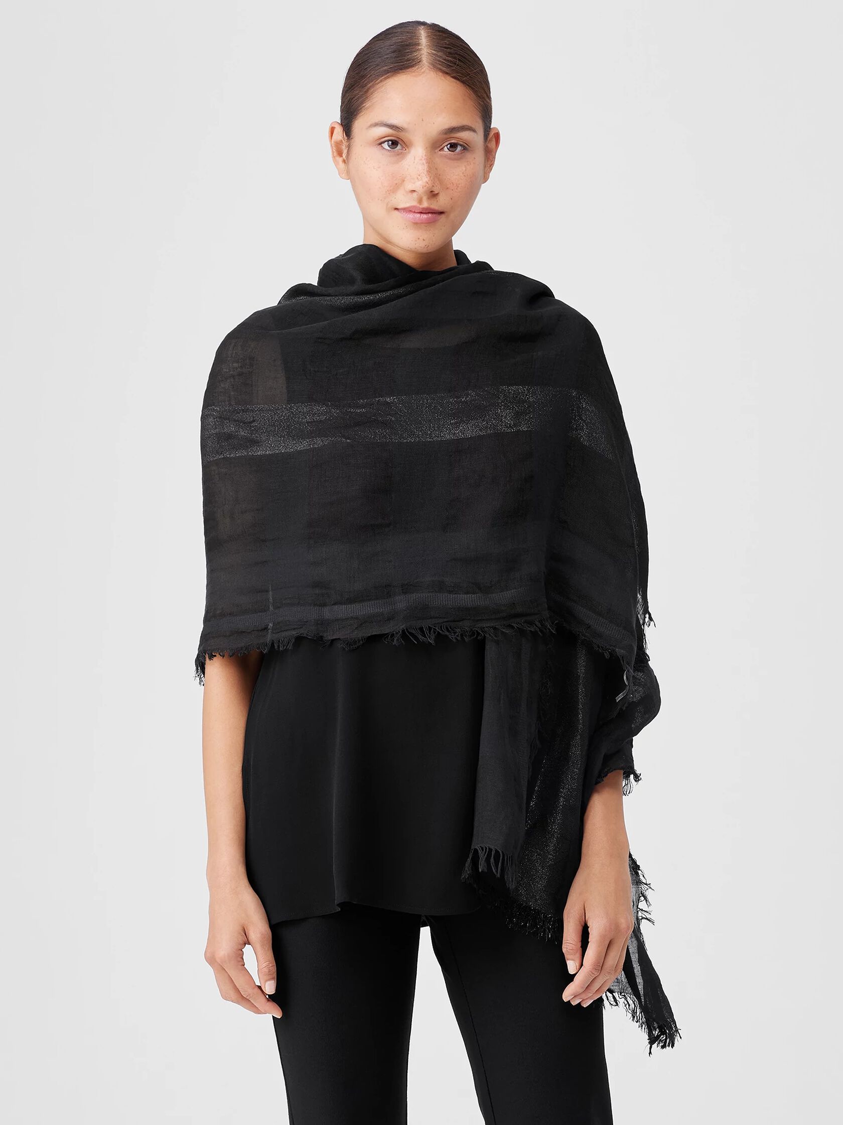 Airy Grid Scarf