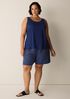 Organic Linen Jersey Scoop Neck Tank