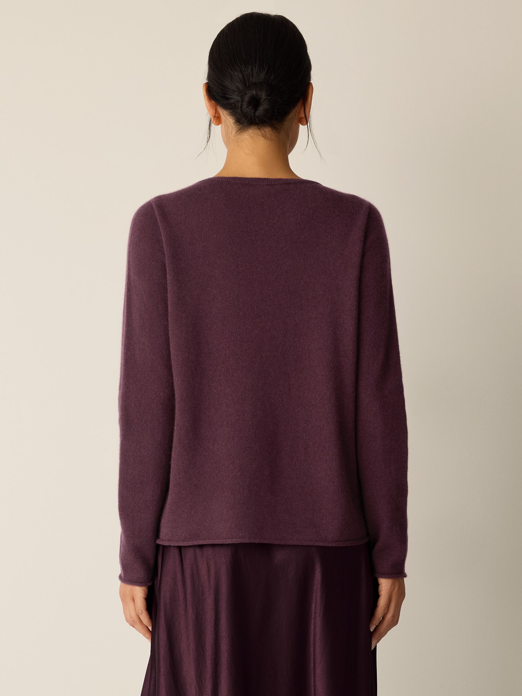 Italian Cashmere Bateau Neck Top