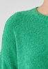 Cotton Fluff Crew Neck Top