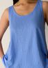 Organic Linen Jersey Scoop Neck Tank