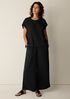 Organic Cotton Lofty Gauze Round Neck Box-Top