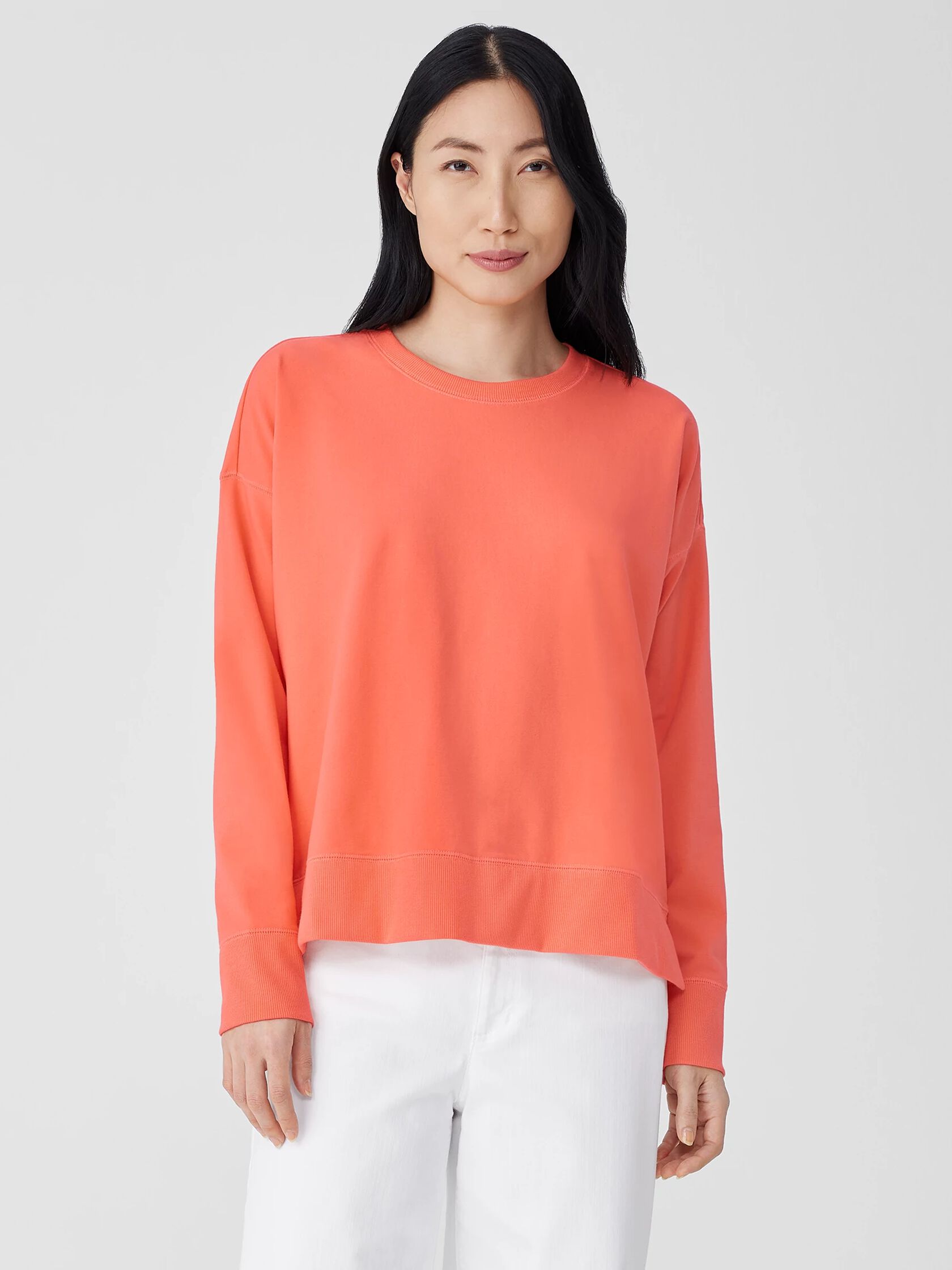 Pima Cotton Stretch Jersey Box-Top