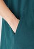 Traceable Organic Cotton Jersey Jewel Neck Top