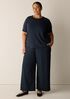 Extra-Fine Ponte Wide-Leg Pant