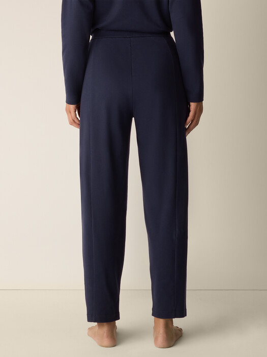 Organic Cotton Interlock Lantern Sleep Pant