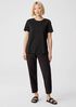 Organic Pima Cotton Jersey Short-Sleeve Tee