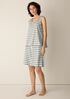 Striped Organic Cotton Jersey Sleep Set