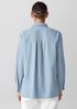 Airy Organic Cotton Twill Classic Collar Shirt