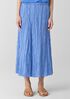 Crushed Silk Flared Skirt
