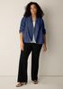 Washable Stretch Crepe Kick Pant