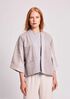 System Organic Cotton Jersey Melange Elbow-Sleeve Tee