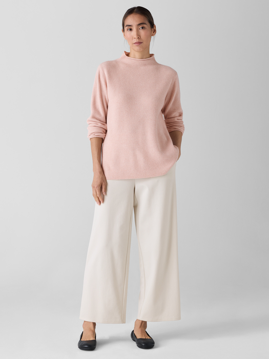 Italian Cashmere Funnel Neck Top
