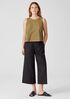 Pigment-Dyed Organic Cotton Crew Neck Tank