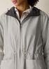 Cotton Nylon Reversible Hooded Coat