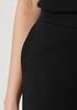 Pima Cotton Stretch Jersey Flared Shorts