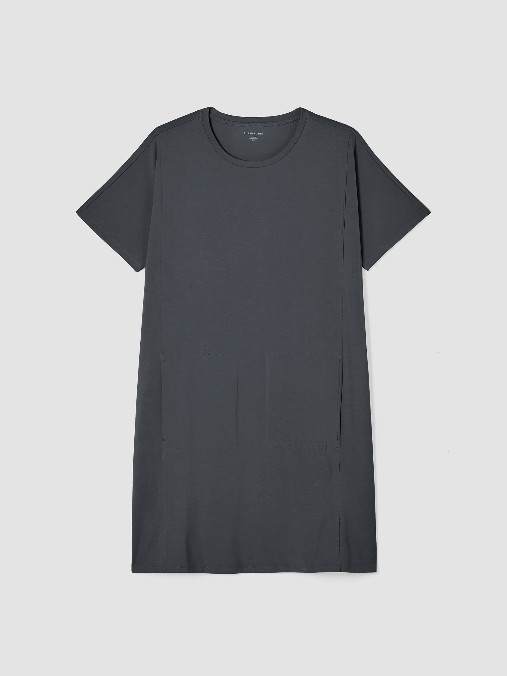 Pima Cotton Stretch Jersey T-Shirt Dress