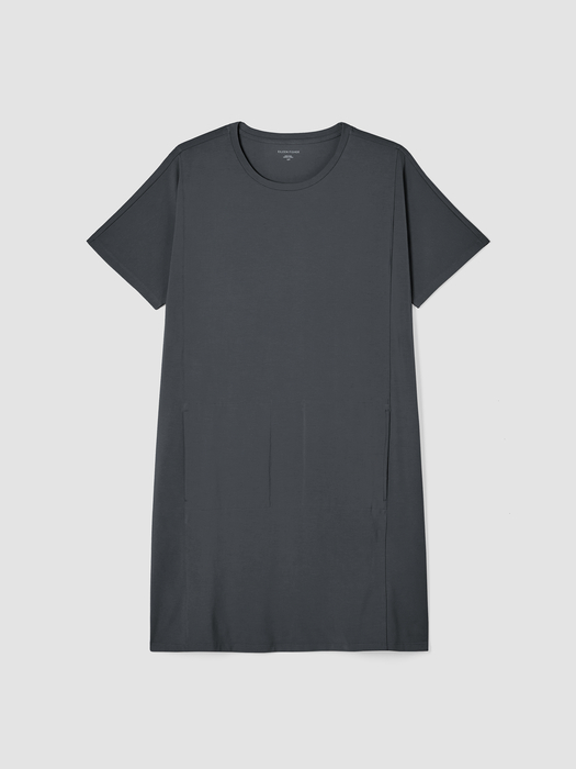 h&m organic cotton dress Women's White/lemons Long Cotton Dress