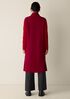 Lightweight Boiled Wool Shawl Collar Vest in Regenerative Wool
