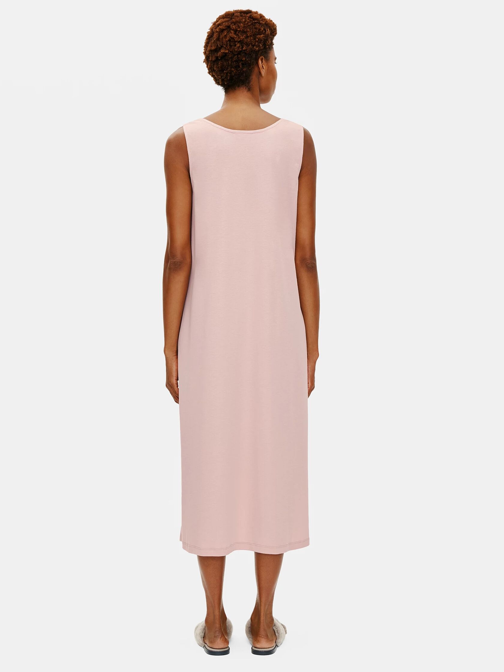 Cozy Organic Cotton Interlock Tank Dress