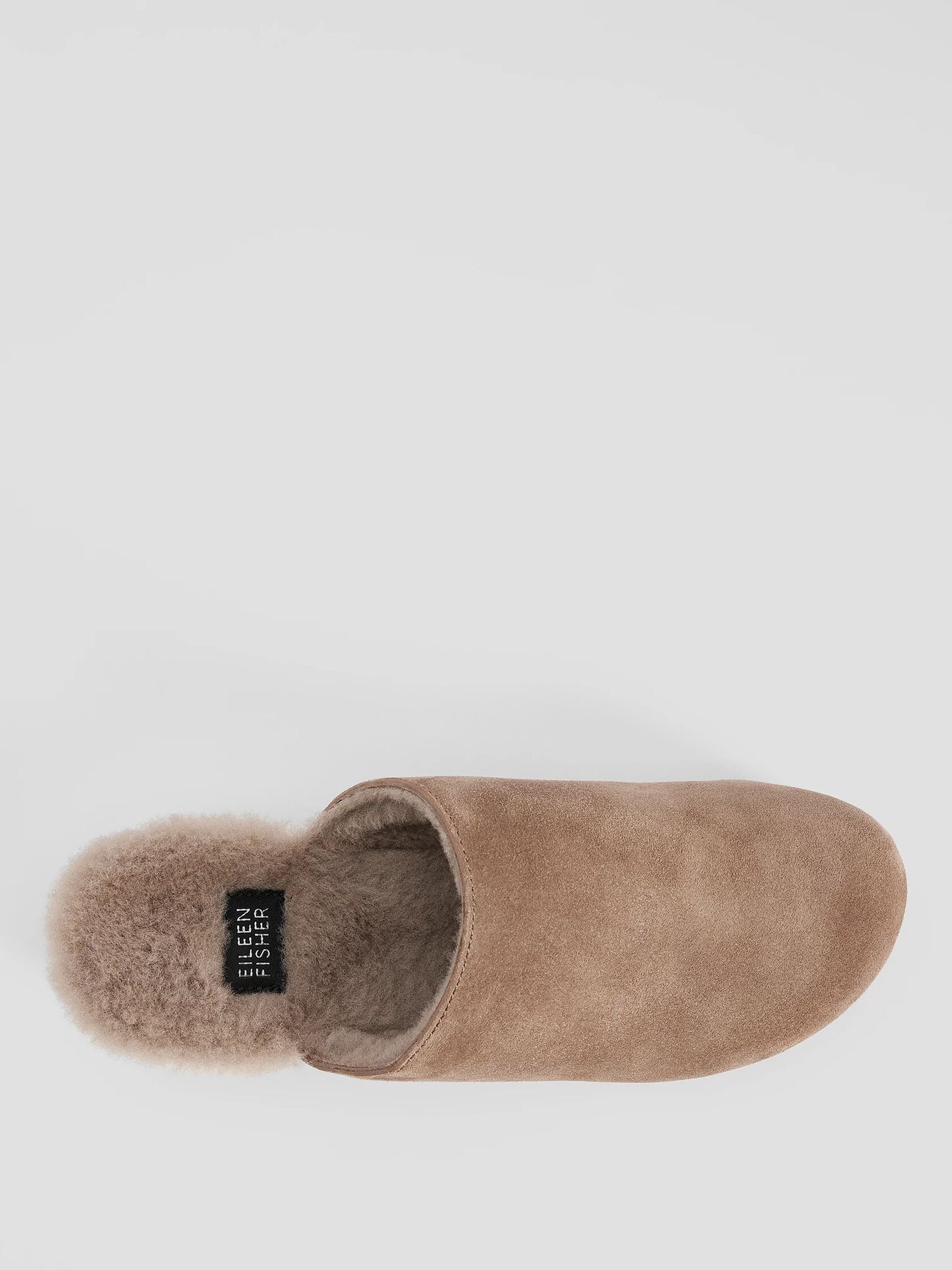 Shearling Clog in Suede