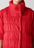 Eggshell Recycled Nylon Stand Collar Vest