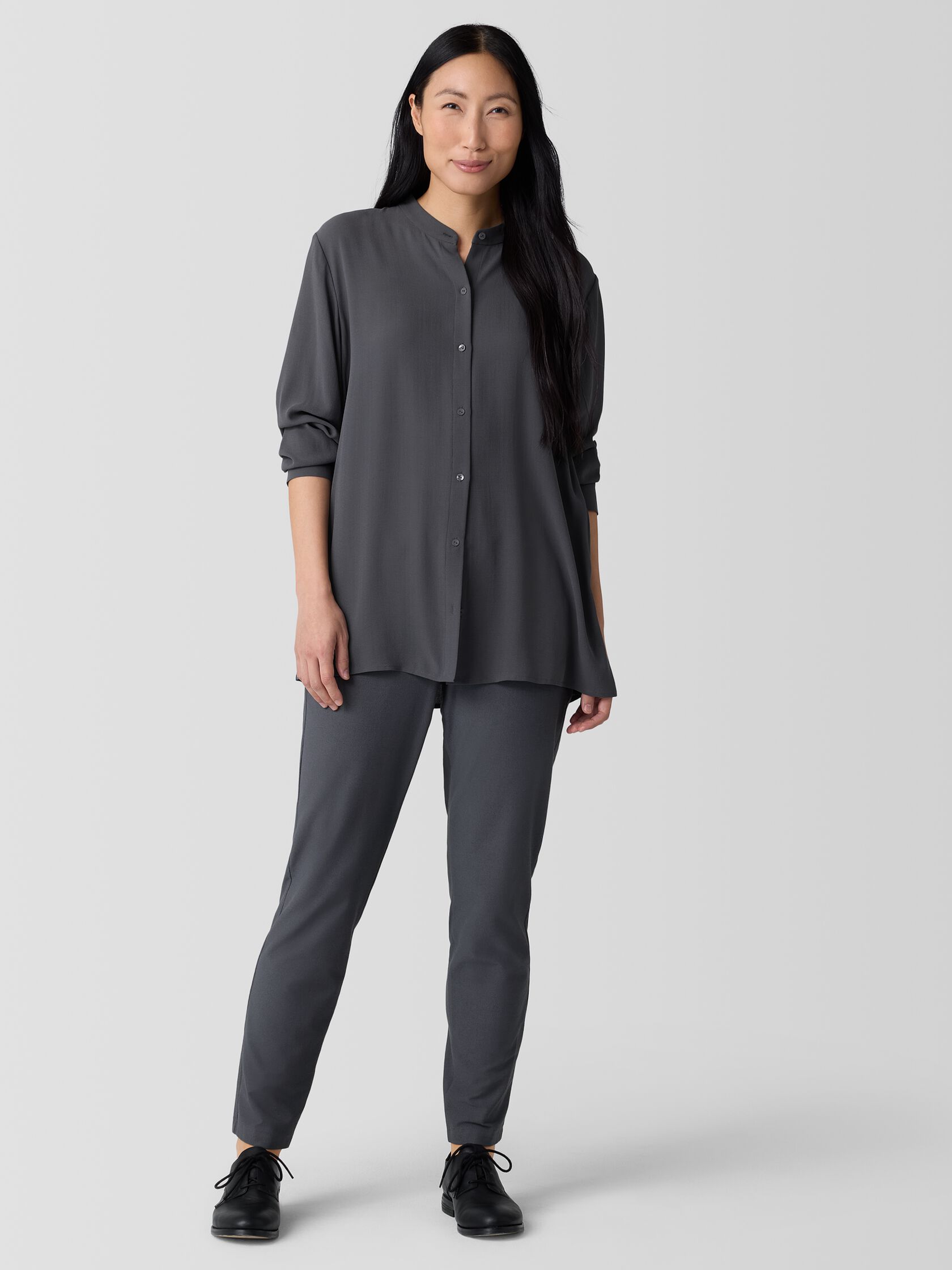 Washable Stretch Crepe Pant