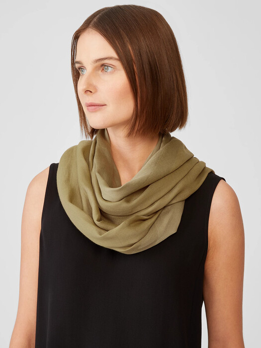 Organic Cotton Prism Jacquard Scarf