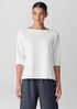 Lightweight Organic Cotton Terry Box-Top
