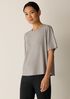 Extra-Fine Ponte Crew Neck Tee