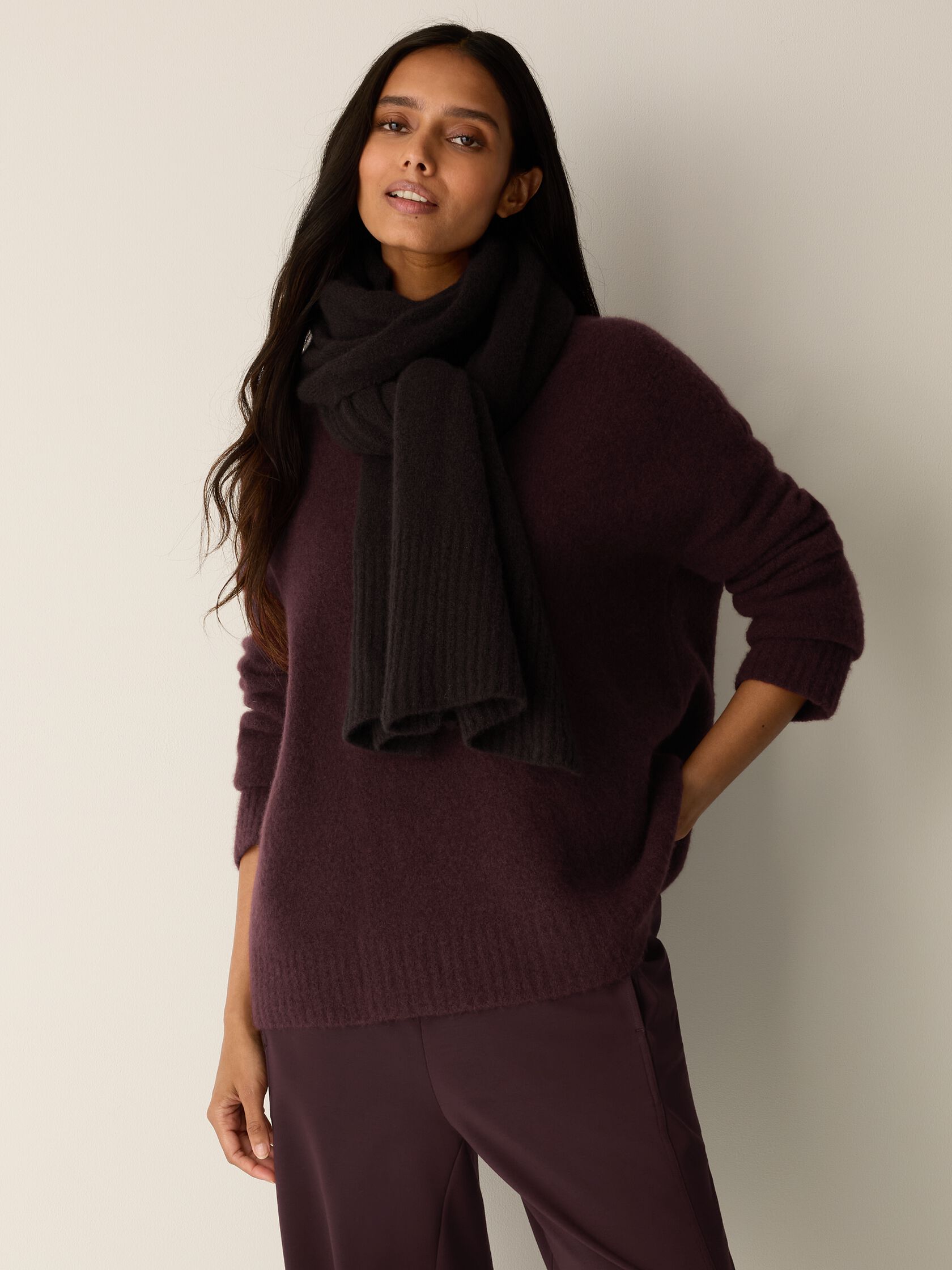 Cashmere Silk Boucle Bliss Scarf