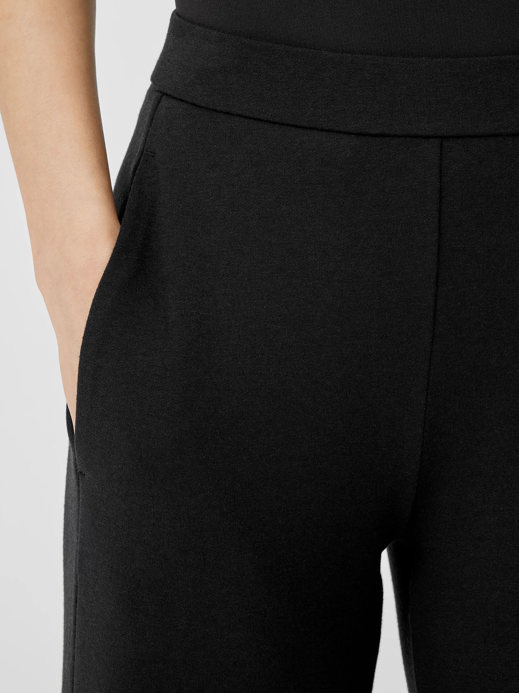 Cozy Brushed Terry Hug Straight Pant