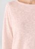 Organic Linen Cotton Slub Bateau Neck Top