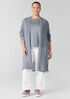 Organic Linen Cotton Cord Long Cardigan