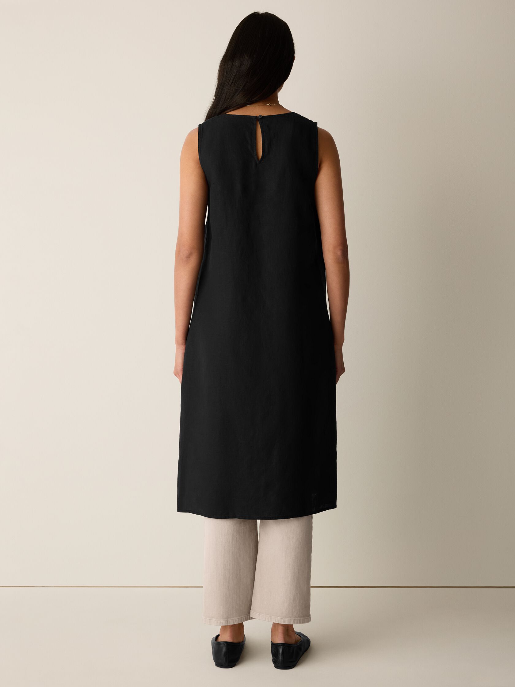 Organic Handkerchief Linen Long Shell