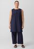 Organic Cotton Pucker Long Vest