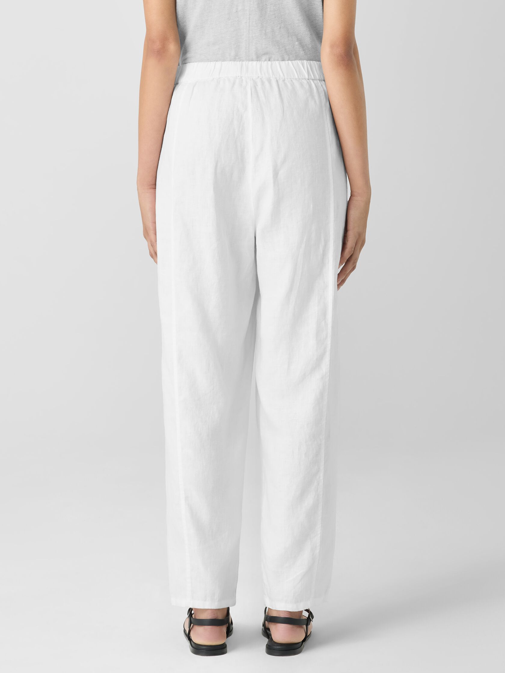 Organic Linen Tapered Pant