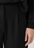 Silk Georgette Crepe Pleated Pant