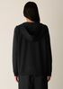 Pima Cotton Stretch Jersey Hooded Jacket
