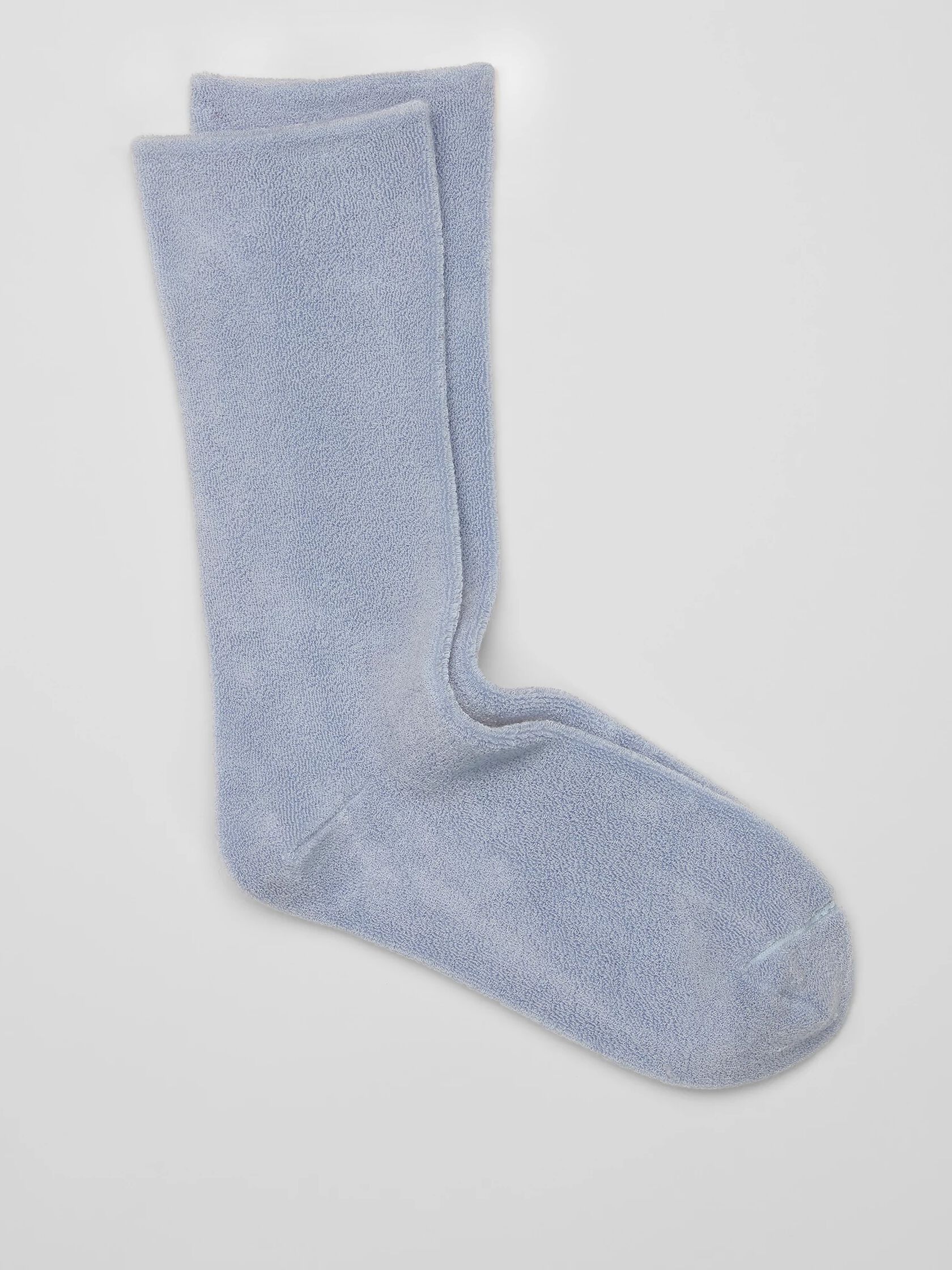 Organic Cotton Terry Cozy Crew Sock