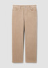 Organic Cotton Stretch Corduroy Straight Pant