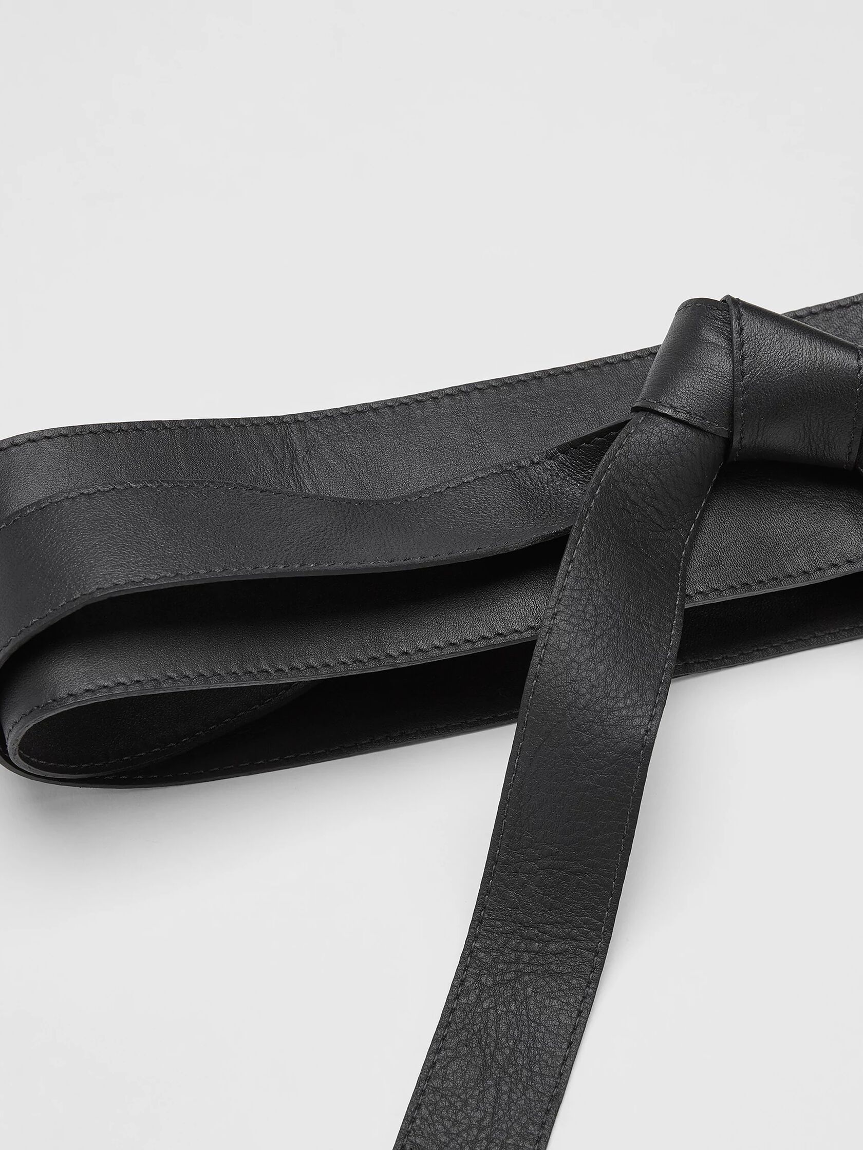 Buttery Leather Obi Belt