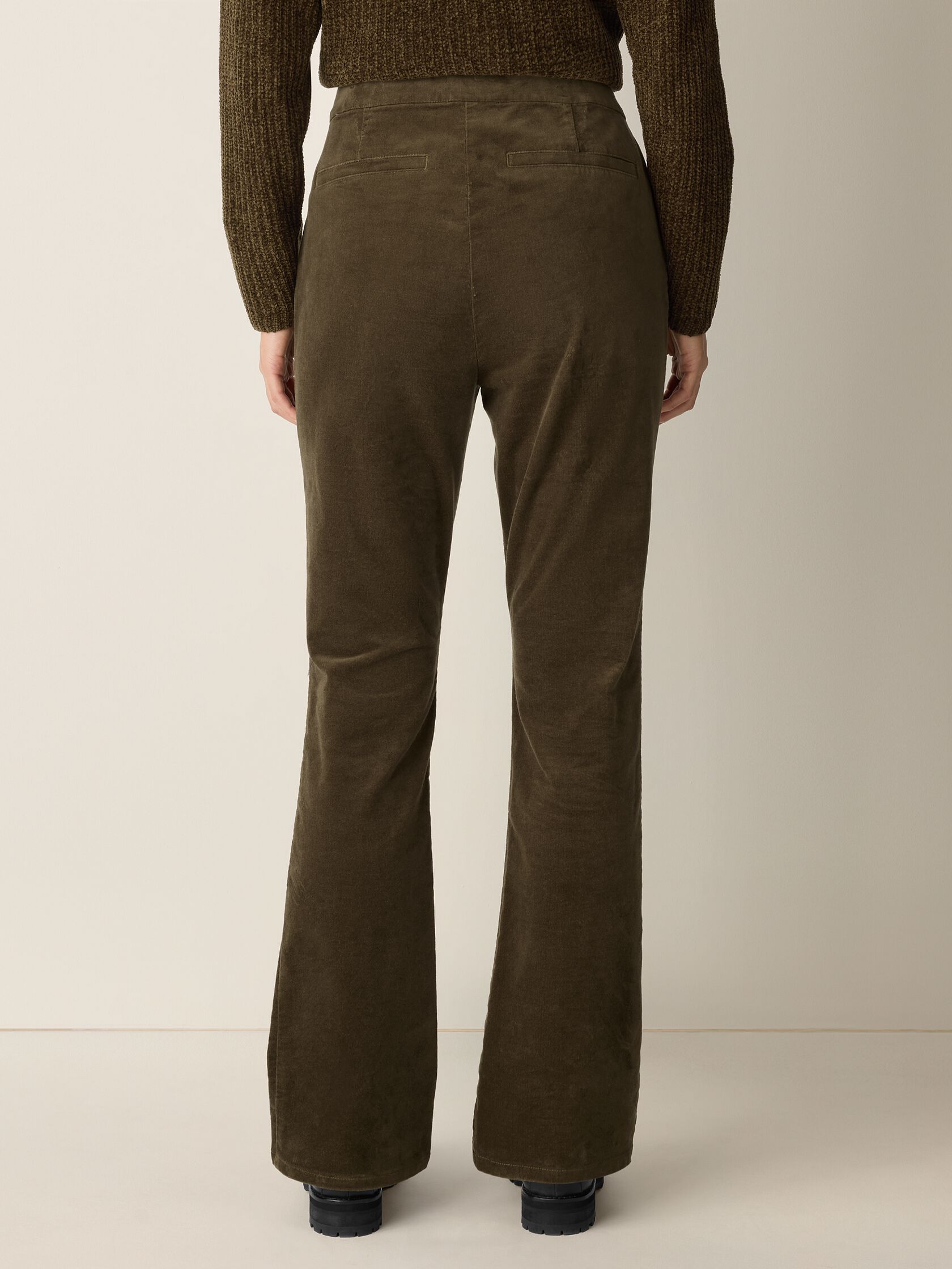 Brushed Organic Cotton Kick Pant