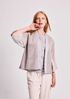System Organic Cotton Jersey Melange Elbow-Sleeve Tee