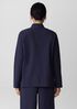 Organic Cotton Pucker High Collar Jacket